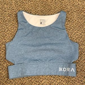 ✨KORA (now Acta) Blue Sports Bra Women's Size Large‎